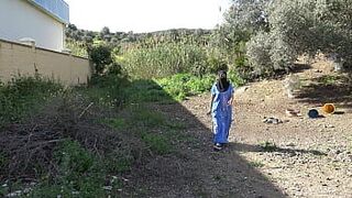 Американский солдат трахает арабскую жену куколда раком - порно видео